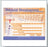 Anatomical Chart Company Anatomical Chart Prenatal Development 20 X 26 Inch Heavy Paper Wall Mount Laminated - 9780781782272
