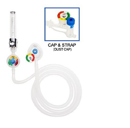 Neo-Tee - T-Piece Resuscitator Clear Anatomical Mask - 1050809
