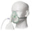 Intersurgical Intersurgical EcoLite Oxygen Mask Elongated Style Adult User One Size Fits Most Adjustable Elastic Head Strap - 1181015