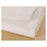 Hospitex / Encompass Group Global Select Bed Sheet Fitted 36 W X 80 L X 9 D Inch White / Red Hem Cotton 55% / Polyester 45% Reusable - 53766-080