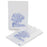 Medegen Medical Products - Bedside Bag 3-1/2 X 7 X 11-1/2 Inch White / Blue Floral Print Plastic - 50-45