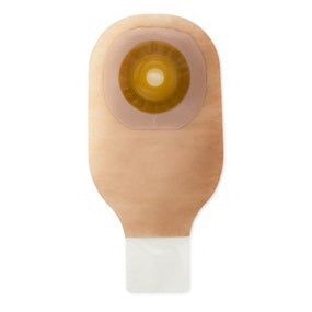 Hollister Premier Ostomy Pouch One-Piece System 12 Inch Length 7/8 Inch Stoma Drainable Convex, Pre-Cut - 8291