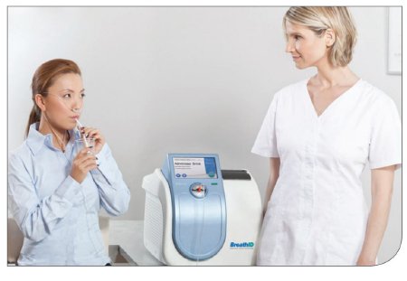Exalenz Bioscience BreathID Rapid Test Kit Infectious Disease Immunoassay H. Pylori Breath Sample 1 Test - VS07719