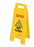 Lagasse Rubbermaid Caution Sign Caution Wet Floor - RCP611277YEL