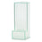 Market Lab Inc Culture Tube Dispenser 3.5 X 7.63 X 12.13 Inch OD, 4 Inch ID, 1 Standard Box of 12 X 75 mm Tubes, Green - 7718