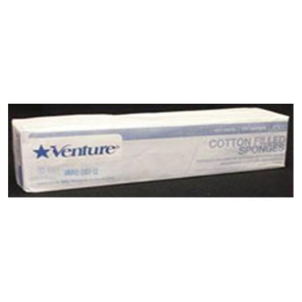 Tidi Products Sponge Non-Woven Venture Cotton Filled 4X4" 8 Ply Non-Sterile 2000/Case - 908224