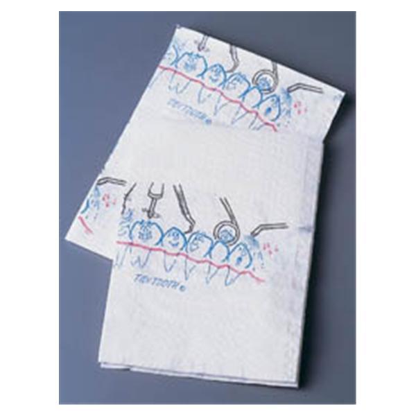 Tidi Products Towel Dental Tidi Tooth 13 In X 18 In 2 Ply Tissue / Poly 500/Ca - 7490