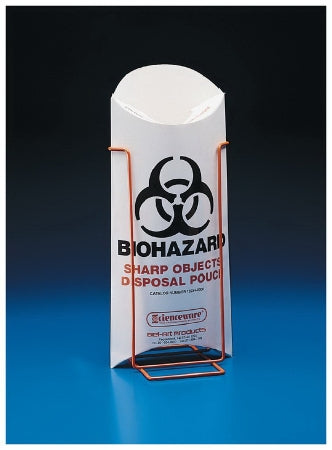 Fisher Scientific - Biohazard Sharp Object Safety Pouch Stand 4 X 5.125 X 8 Inch Frame - 22197061