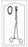 Merit - Sponge Forceps Foerster-Ballenger 9-1/2 Inch Length Mid Grade Stainless Steel Sterile Ratchet Lock Finger Ring Handle Straight Serrated Fenestrated Jaws - 96-2533M