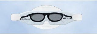 Neotech Products NeoShades Phototherapy Eye Protector Pediatric Micro Foam Head Strap - N727