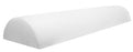 CanDo - Half-Round Therapy Foam Roller Jumbo White Polyethylene Foam 8 X 36 Inch - 30-2270