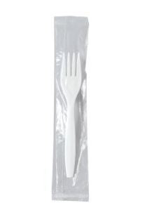 Regal - Fork Medium Weight White Polypropylene - MOW1-0007