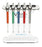 Vistalab Technologies Inc MLA Pipette Stand 10 Place, Clear Acrylic For Pipettes - 1700