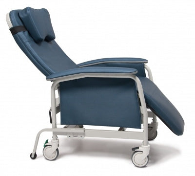 Deluxe Preferred Care - Wide Recliner Dolce Jet 5 Inch, Swivel Casters, Three Locking Caster, Locking Tab on Right Rear Caster - FR565WG6724