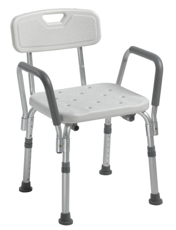 Drive Medical Drive Bath Bench drive Padded Arm Aluminum Frame 16 to 21 Inch Height - 12445KD-2