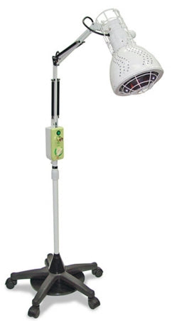 Lhasa OMS IR-Pro 250 Infra-Red Lamp Floor Standing Infra-Red Bulb 250 Watt White - IR.PRO.250