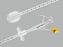 Cook Medical Triton Balloon Replacement Gastrostomy Tube 16 Fr. 23 cm - G56112