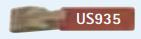 Aesculap SterilContainer Container ID Tag Snap On Red 1/2 X 2-3/8 Inch - US935