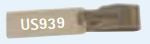 Aesculap SterilContainer Container ID Tag Snap On Silver 1/2 X 2-3/8 Inch - US939