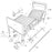 Electric Bed Foot Section Motor