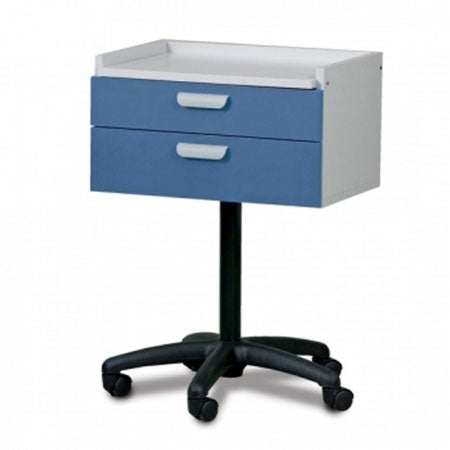 Clinton Industries Mobile Treatment Cabinet 17 X 22 X 33 Inch 2 Drawers - 8920-0GR-1GR