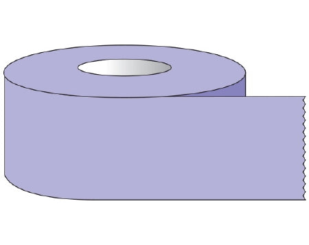 Shamrock Scientific Shamrock Blank Label Tape Multipurpose Label Without Legend Violet 1/2 X 500 Inch - ST-12-12