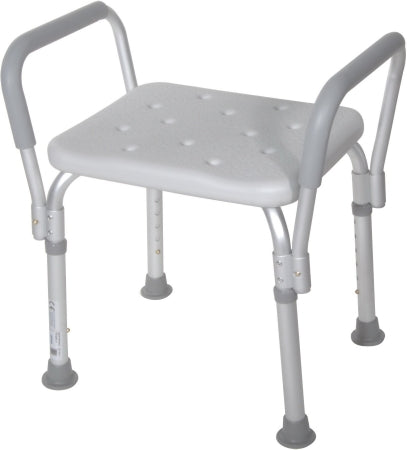 Drive Medical Drive Bath Bench drive Padded Arm Aluminum Frame 16 to 21 Inch Height - 12445KD-2