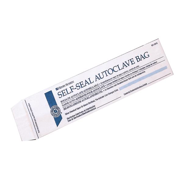 Henry Schein Bag Sterilization 10.5 In White 1000/Bx - 160005915