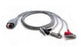 Mindray USA - Mobility ECG Wire 36 Inch, 3-Leads, Pinch Clip Leads, Reusable For Panorama Telepack, Passport 2, Passport V, Spectrum, Spectrum OR, V12, V21, Passport 8, Passport 12, T1 Patient Monitor - 0012-00-1514-06