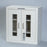 Health Care Logistics - Medical Storage Cabinet Heavy Duty Steel / Acrylic Window 2 Shelves Keyless Entry Digital Lock - 17851