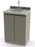 UMF Medical Base Cabinet Counter Top 20 Gauge Steel - 6204-ST