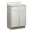 Clinton Industries ClintonClean Treatment Cabinet Laminate, Solid Plastic Top 1 Drawer / 1 Adjustable Shelf Optional Locks - 8821-P