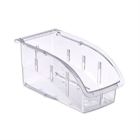 Market Lab - Extreme Temperature Storage Bin Clear Polycarbonate 5-1/4 x 5-1/2 X 10-7/8 Inch - 7993