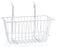 Market Lab - Storage Basket White Wire 6 X 6 X 12 Inch - 3173