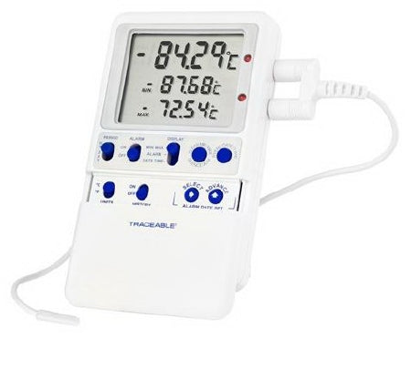 Control 3 Holdings LLC Traceable Thermometer Fahrenheit / Celsius -148.00 to 158.00°F (€“100.00 to 70.00°C) Bullet Probe Battery Operated - 6411CC
