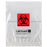 Medegen Medical Products, Bag Transport 12X13X4" Zipper Closure Flm Clear/Black/Red Symbol Ns 1000/Case - 59-94
