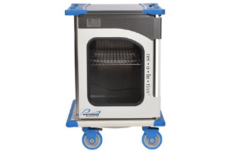 Pedigo Products Revolution Surgical Case Cart Aluminum and Stainless Steel 20 X 23-1/2 X 27-3/4 Inch Usable Interior Space, 27-1/2 X 29 X 42 Inch Overall Outside Dimension - RCC-256-MS