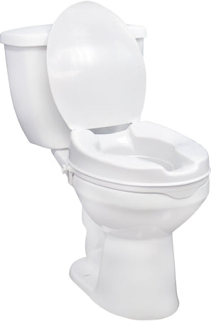 Drive Medical Drive Raised Toilet Seat drive 2 Inch Height White - 12063
