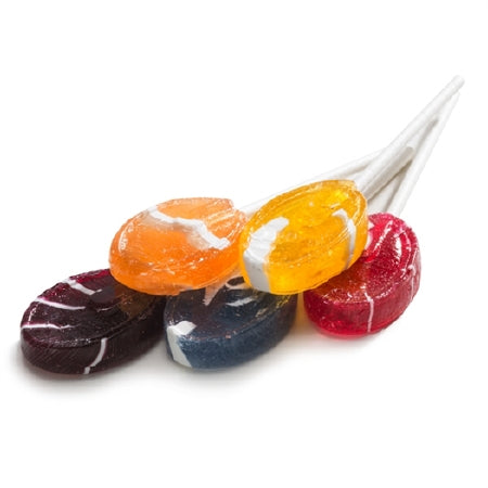 Dr. John's Candies Dr. John's Sugar-Free Lollipop Peaches and Cream / Orange Cream / Blue Raspberry Cream / Strawberry and Cream / Blackberry and Cream Flavors 2.5 lb. - DRJCSC100.2