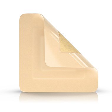 Systagenix Wound Management TIELLE Silicone Foam Dressing 7 X 7 Inch Square Silicone Adhesive with Border Sterile - TLSB1717EN