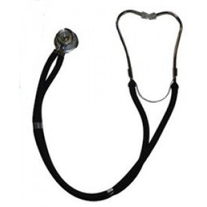Newmatic Medical Sprague Rappaport Stethoscope Black 2-Tube Double Sided Chestpiece - CSP-BK