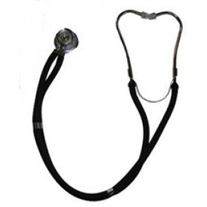 Newmatic Medical - Sprague Stethoscope Black 2-Tube Double-Sided Chestpiece - 11889-BK