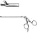 Sklar - Arthroscopic Scissors 2.75 mm OR Grade Stainless Steel NonSterile Finger Ring Handle with Spring Angled Blunt Tip / Blunt Tip - 45-6089