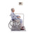 Welch Allyn Scale-Tronix 5102 Model Platform Scale Digital LCD Display 660 lbs. AC Adapter / Battery Operated - 5102-X-B