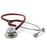 Adscope - Clinician Stethoscope Burgundy 1-Tube 22 Inch Tube Double-Sided Chestpiece - 608BD