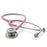 American Diagnostic Corp Adscope Clinician Stethoscope Metallic Pink 1-Tube 22 Inch Tube Double Sided Chestpiece - 608PBCA