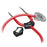 Adscope - Clinician Stethoscope Red 1-Tube 22 Inch Tube Double-Sided Chestpiece - 608R