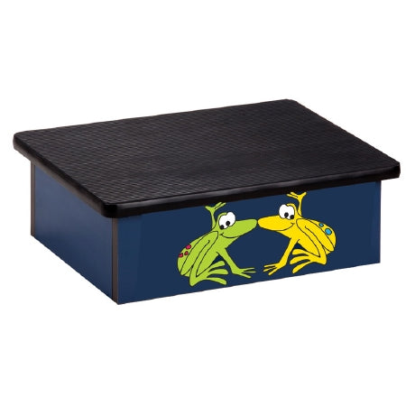Clinton Industries STOOL, STEP FOOT KIDS TREE FROG/BLU - 10-RFB