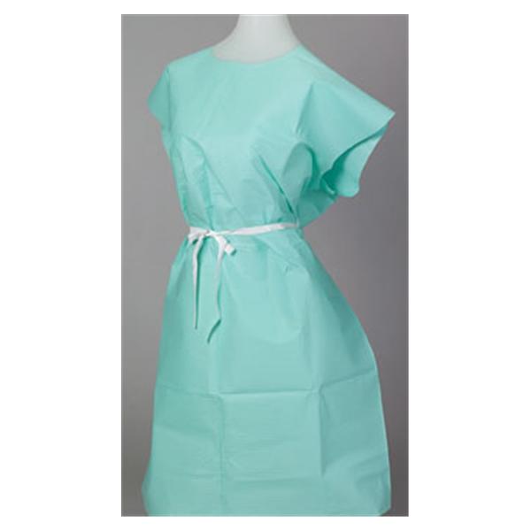 Tidi Products Gown Exam 30 In X 42 In Teal 50/Ca - 910510