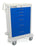 Lakeside Manufacturing Classic Series Cart 25 X 32 X 39-3/4 Inch 6 Drawers Gray/Blue - C-630-K-2B
